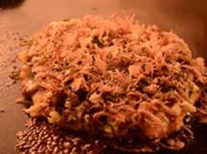 フワフワのお好み焼き!